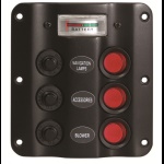 A.A.A. WORLD-WIDE ENTERPRISE LTD. - PANNELLO ELE. 3 INT+VOLTMETRO