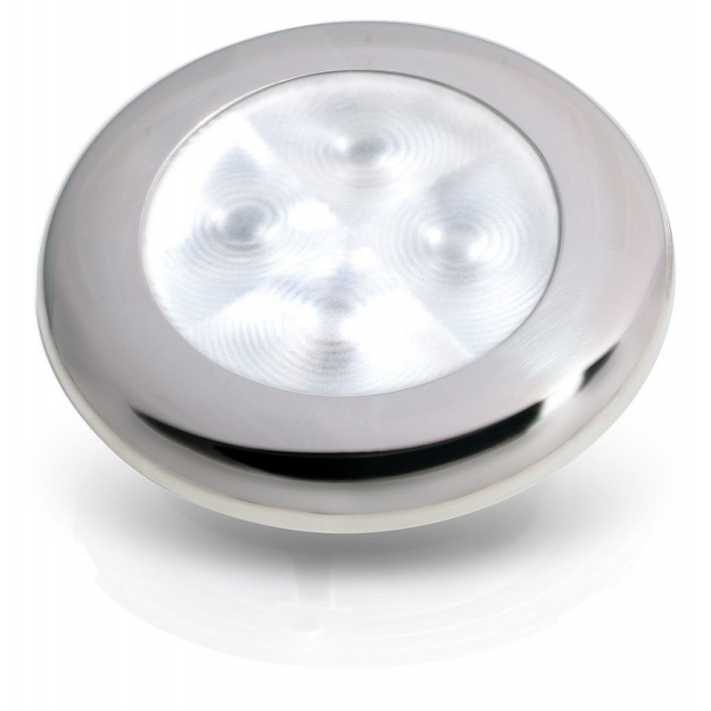 LUCE CORTESIA BIANCA - INOX 24V