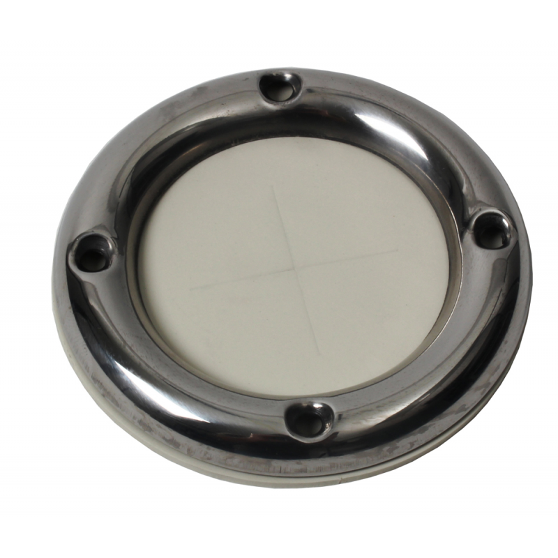 GHIERA PASSAC.INOX C/GOMMA MM.90