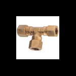 GUIDI RUBINETTERIA - RACCORDO A TEE  PER TUBO RAME MM 12