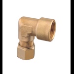 GUIDI RUBINETTERIA - RACCORDO CURVO FEMMINA 1/4X10