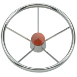 SAVORETTI - RUOTA TIMONE INOX Ø MM.320