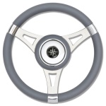 RUOTA TIMONE T29 GRIGIO Ø MM.350