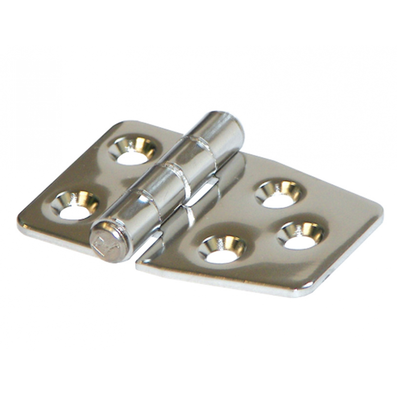 CERNIERA INOX MM.59X37 ROVESCIATA