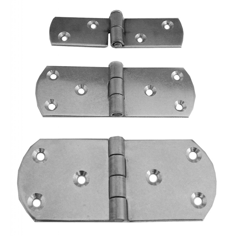 CERNIERA INOX MM. 85 X 30