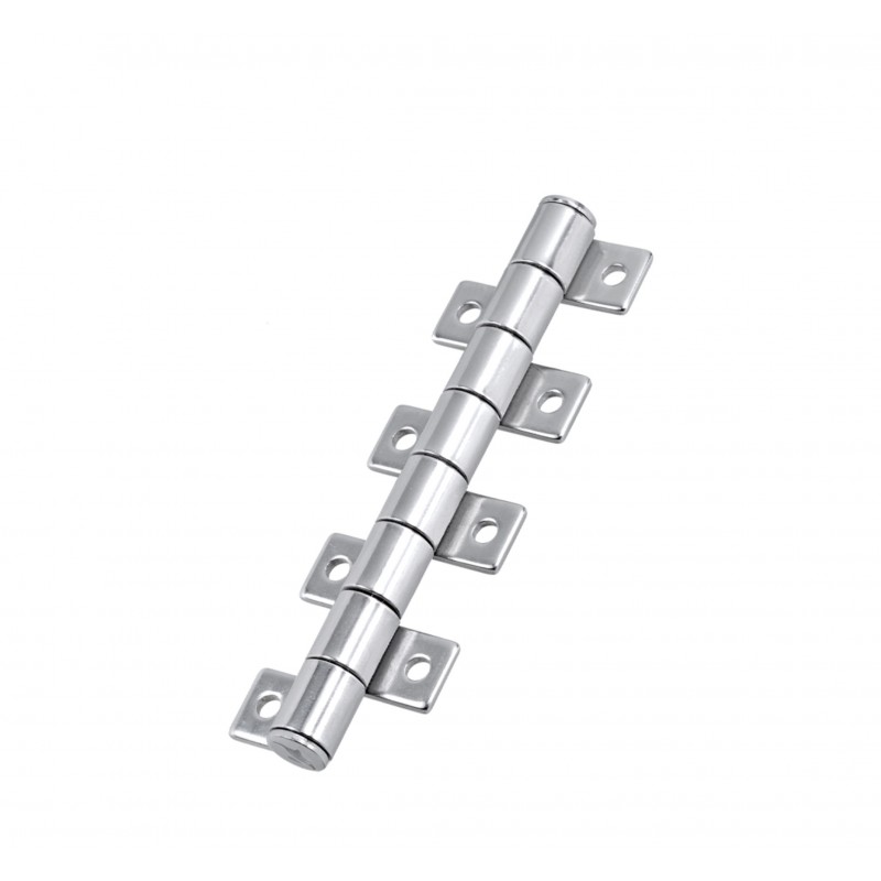 CERNIERA INOX CON FRIZIONE MM123X28