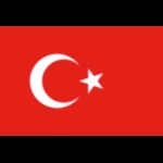 ADRIA BANDIERE - BANDIERA TURCHIA CM.30X45