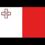 ADRIA BANDIERE - BANDIERA MALTA CM.30X45