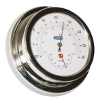 FORESTI E SUARDI - TERMOIGROMETRO INOX Ø MM.127