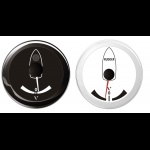 VDO - ANGOLO DI BARRA NERO 12/24v