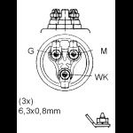 VDO - SENSORE PRESS. OLIO 5 BAR