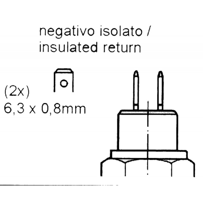 SENSORE TEMP. ACQUA G6 1/2 x14NPTF