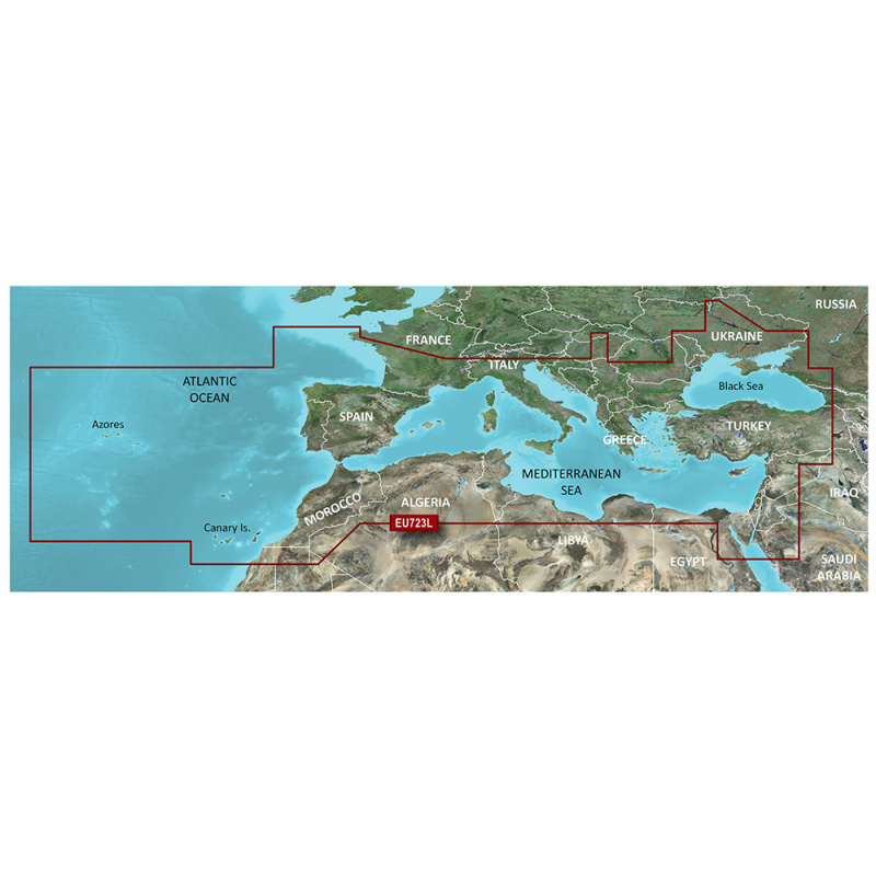 CARTOGRAFIA VEU723L MAR MEDITER.