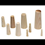 PLASTIMO - SET 9 CONI IN LEGNO