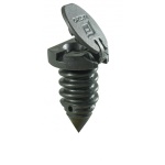 PLASTIMO - CF. 6 VALVOLE CON CAPPUCCIO NERO