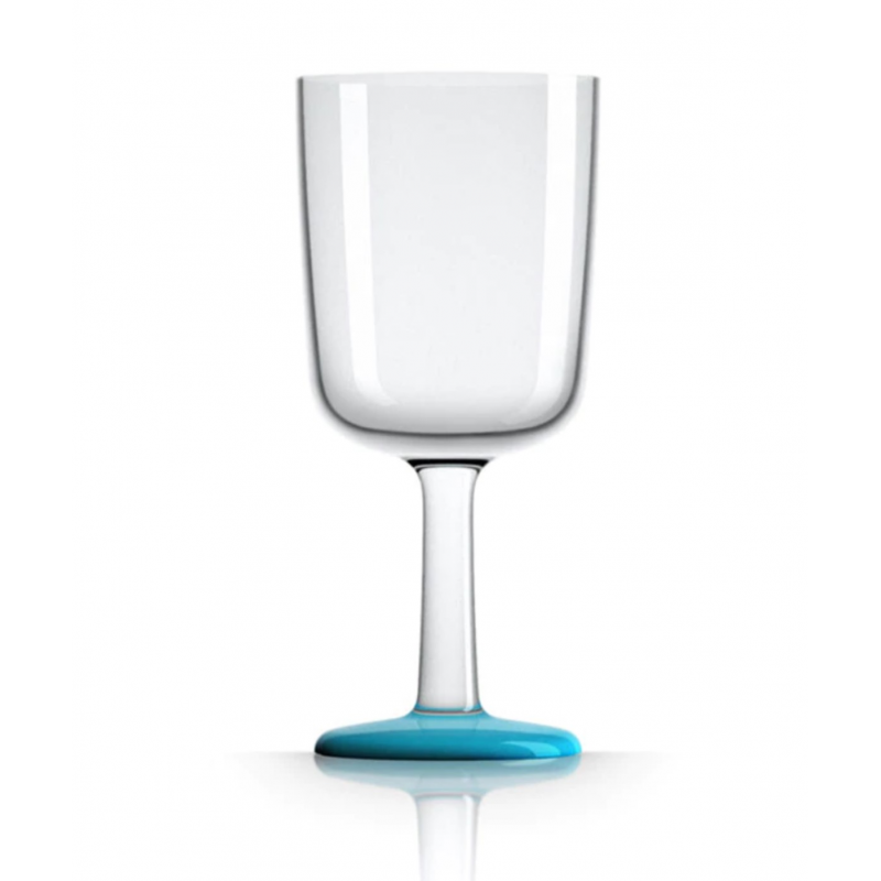 BICCHIERE VINO 300 ML BLU LAGUNA