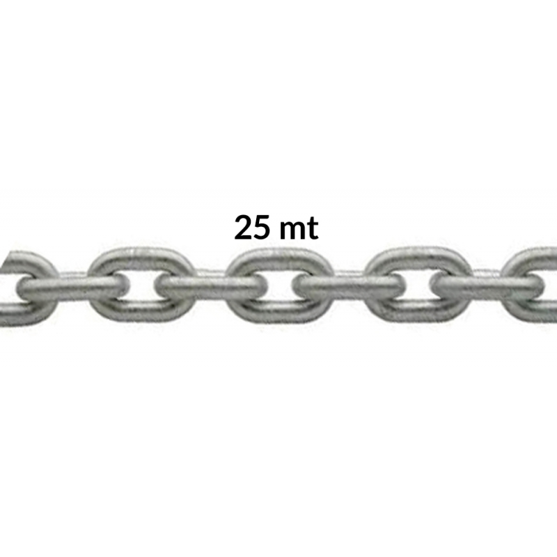 CATENA ZINC. CALIBRATA Ø MM.8X25MT