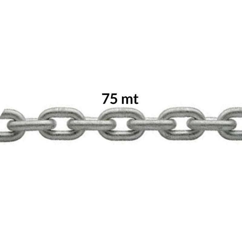 CATENA ZINC. CALIBRATA Ø MM.6X75MT