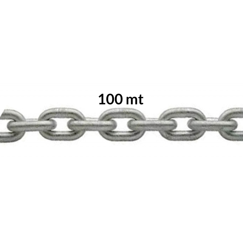 CATENA ZINC. CALIBRATA Ø MM.6X100MT