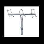 FNI - REGGICANNA IN ACCIAIO INOX SX