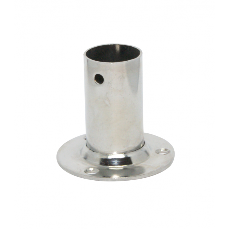 BASE INOX 90° Ø MM.22