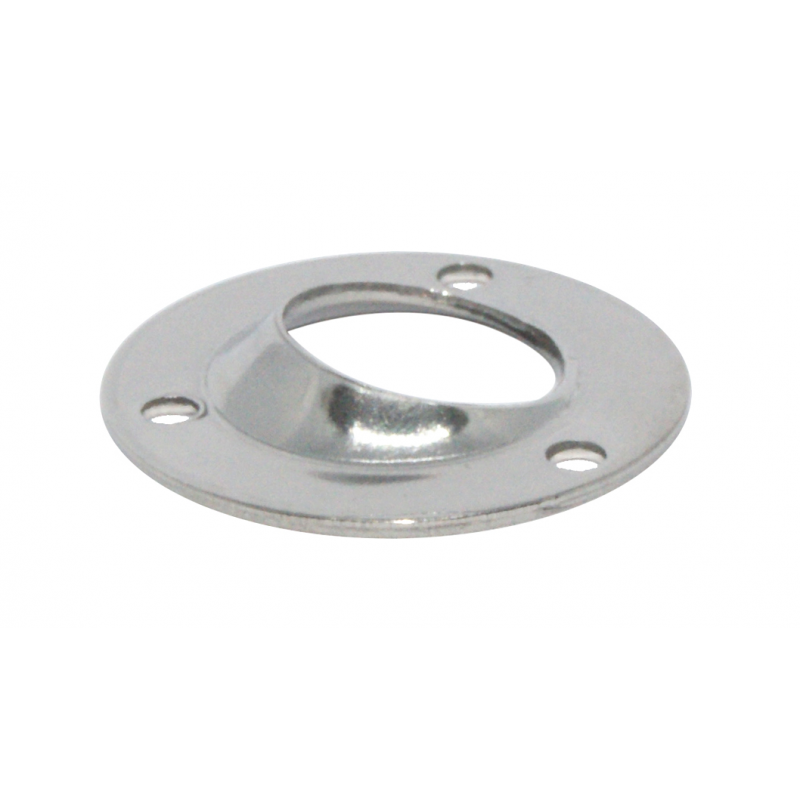 BASE INOX A SALDARE 60° Ø MM.22