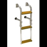 FNI - SCALETTA INOX/LEGNO 4 GR.mm1040x270