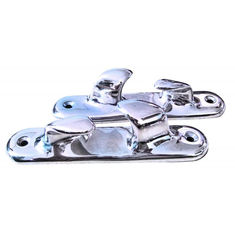 COPPIA DI PASSACAVI INOX MM.150X35
