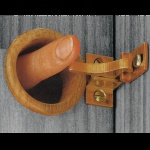 FNI - CHIUSURA OTTONE C/BOCCOLA TEAK