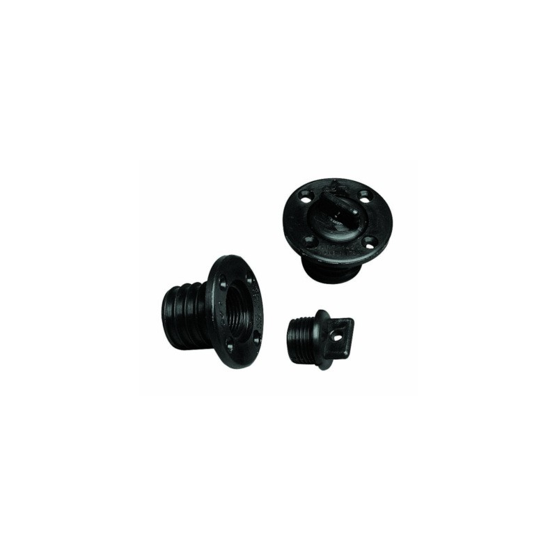 TAPPO NYLON NERO SCARICO ACQUA