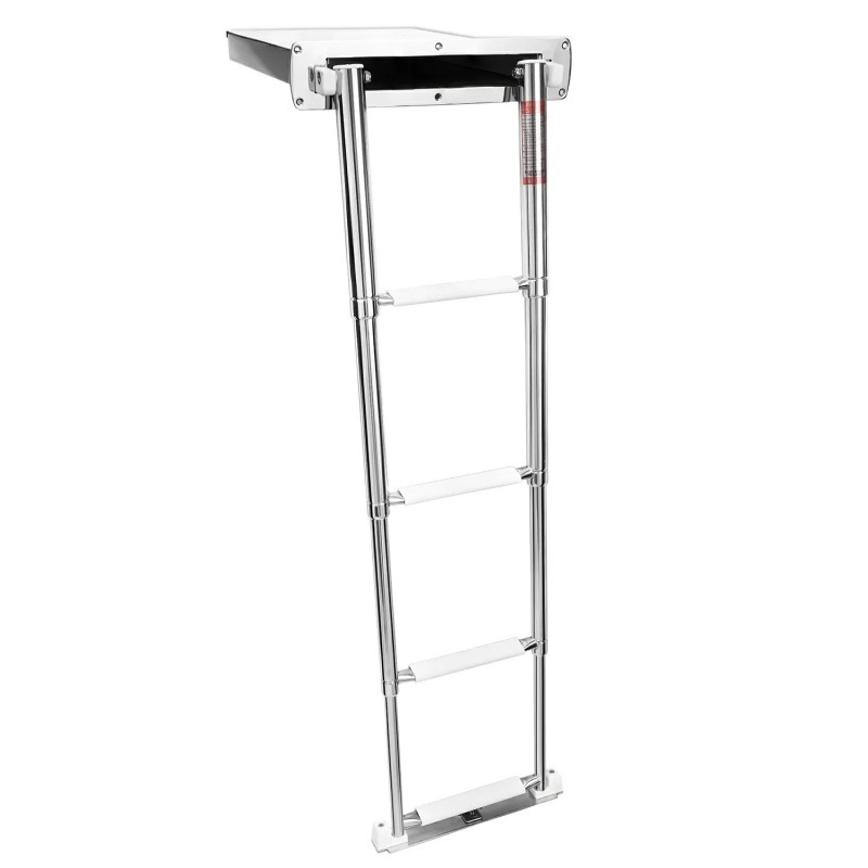 SCALETTA  INOX AD INCASSO 4 GRADINI