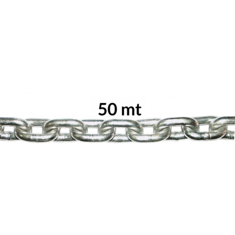 CATENA INOX CALIBRATA Ø MM.6 MT 50