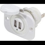 BLUESEA - DOPPIA PRESA USB 12V. BIANCA