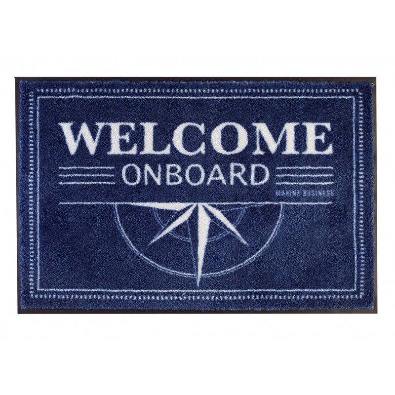 ZERBINO WELCOME BLU 75X50