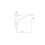 FNI - RUBINETTO MIXER MM 120