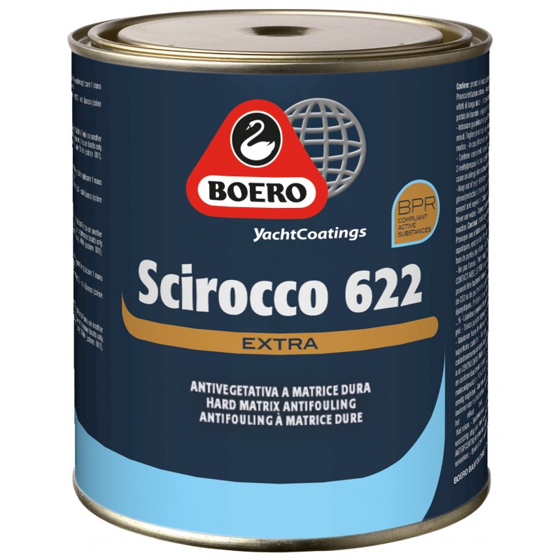 ANTIVEG. SCIROCCO 622 NERO 5L