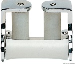 Osculati - Passacatena ottone cromato 3 rulli