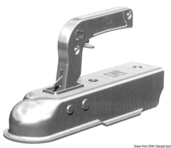 Gancio traino quadro 50 mm 1300 kg - 02.010.66