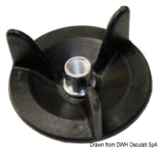Supporto per ruota di scorta Ø 87 mm - 02.010.85
