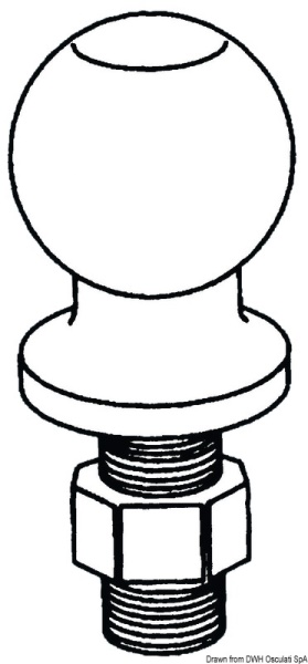 Sfera regolamentare per carrello - 02.011.01