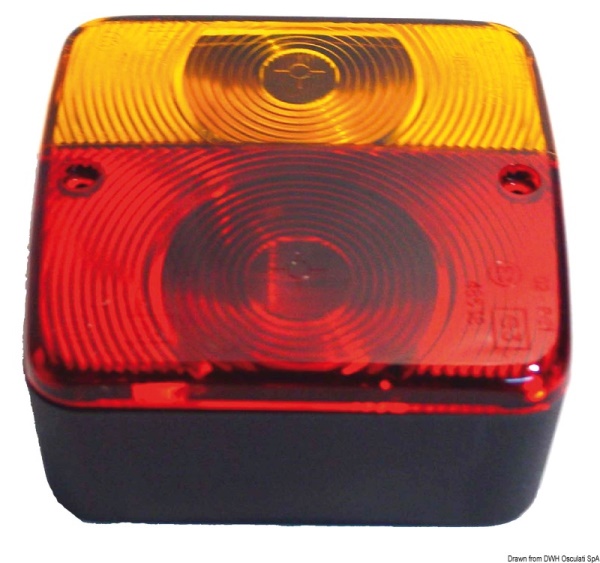 Fanale posteriore DX 3 funzioni 2 lampadine - 02.021.05