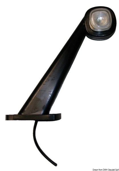 Fanale LED d'ingombro laterale 45° - 02.022.09
