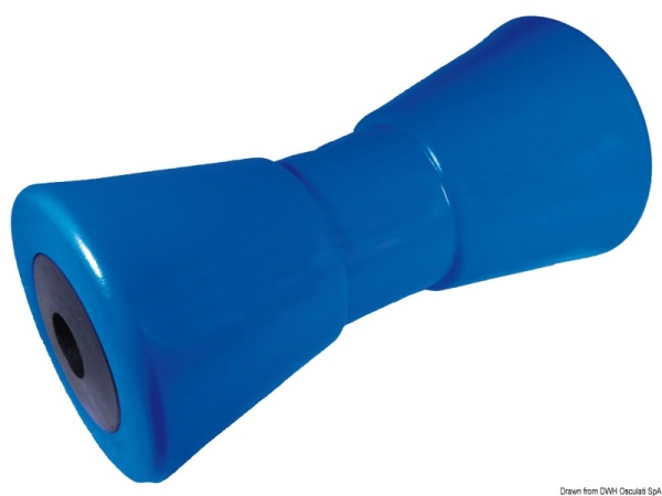 Rullo centrale blu 200 mm Ø foro 17 mm - 02.029.20