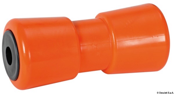 Rullo centrale arancio 185 mm Ø foro 21 mm - 02.029.43