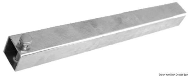 Tubo per rulli laterali 40 x 40 - 02.029.51