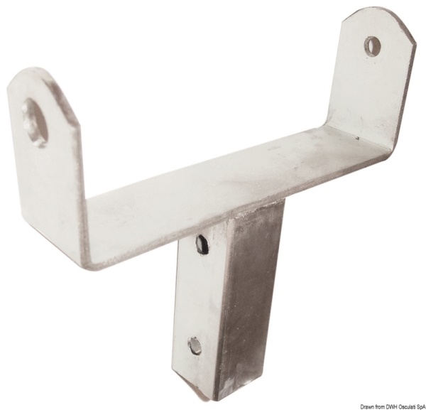Staffa con tubo 40 x 40 mm - 02.029.56
