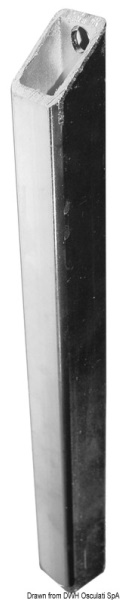 Tubo per rulli 40 x 40 x 300 mm - 02.029.60