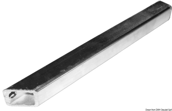 Tubo per rulli centrali 30 x 30 x 300 mm - 02.029.59