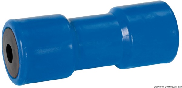 Rullo centrale blu 200 mm Ø foro 21 mm - 02.032.09
