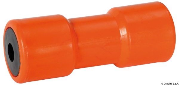 Rullo centrale arancio 200 mm Ø foro 21 mm - 02.032.49